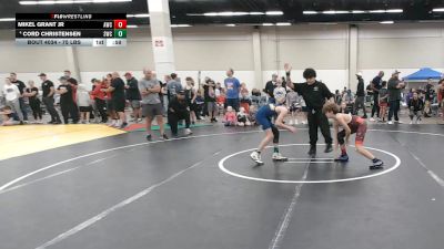 92 lbs Champ. Rd Of 16 - Mikel Grant Jr, Amped Wrestling Club vs Cord Christensen, Scots Wrestling Club