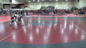 85 lbs Champ. Round 1 - Owen Utley, Pinnacle Wrestling vs Lincoln Anderson, WCAABE Knights