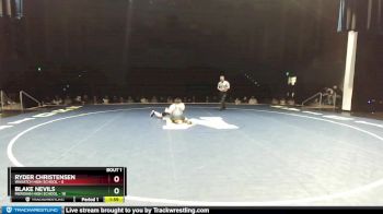 126 (HS) Finals (2 Team) - Blake Nevils, Meridian High School vs Ryder Christensen, Wasatch High School