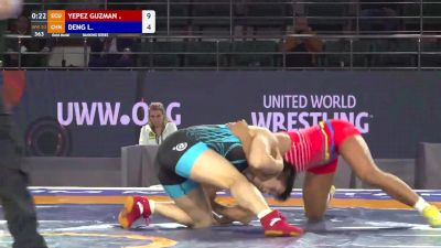 53 kg Gold - Lucia Yepez Guzman, ECU vs Li Deng, CHN