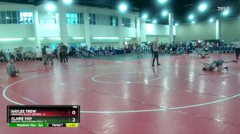 110 lbs Round 3 (8 Team) - Claire May, Indiana Smackdown Girls vs Haylee Trew, Nebraska Black Widows