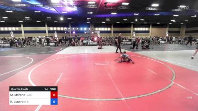 69 kg Quarterfinal - Matthew Moreno, Hawkeye WC vs Kayzan Lucero, LV Bears WC