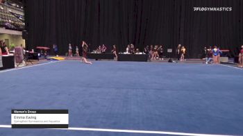 Emma Ewing - Women's Group, Springfield Gymnastics and Aquatics Center - 2021 Women's Xcel Region 4 Championships
