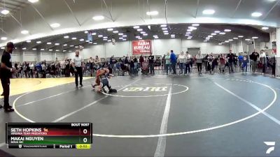 92 lbs Cons. Semi - Seth Hopkins &#128016;, Virginia Team Predators vs Makai Nguyen, Nova WC