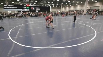 113 lbs Cons. Sub-rd Of 64 - Kamden Robinson, Elm Creek Youth Wrestling Club vs Axel Gruver, Lake Gibson High School Wrestling