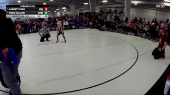 29 lbs 3rd Place Match - Barrett Zapp, Waverly Wrestling Club vs Ross Collins, Midwest Destroyers Wrestling Club
