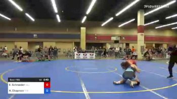 65 kg Consi Of 8 #2 - Erica Schroeder, California vs Hailey Chapman, Titan Mercury Wrestling Club (TMWC)