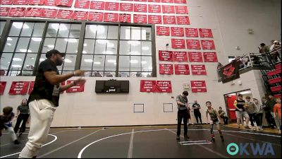55 lbs Consi Of 8 #2 - Kalub Berry, Choctaw Ironman vs Axel Gannon, Lions Wrestling Academy