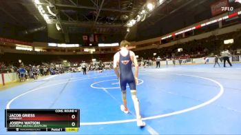 104 lbs Cons. Round 4 - Jacob Griess, Humboldt vs Joseph Watson, Northern Arizona Grapplers