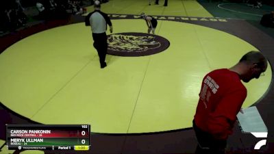 102 lbs Semis & 1st Wrestleback (8 Team) - Meryk Ullman, Roseau vs Carson Pankonin, Red Rock Central