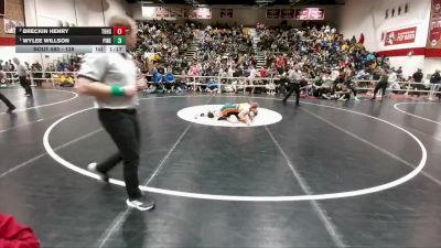138 lbs 1st Place Match - Wylee Willson, Pinedale vs Breckin Henry, Thunder Basin