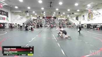 126 lbs Cons. Round 2 - Noah Kritscher, Thousand Oaks vs Fischer Fronk, Calabasas