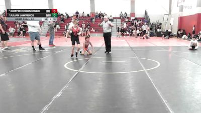 80 lbs Rr Rnd 1 - Griffin Doroshenko, Mat Assassins vs Julian Lawrence, Svrwc