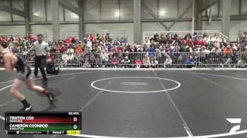 115 lbs Semifinal - Tristen Cox, Brawlers vs Cameron Coonrod, Manhattan