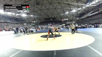 Boys 1A 157 lbs Champ. Round 1 - Reece Decourval, Klahowya vs Frank Rosario, Cascade (Leavenworth)