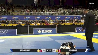 Jayden Tavas vs Kaydan T Jones 2026 Pan Kids Jiu-Jitsu IBJJF Championship