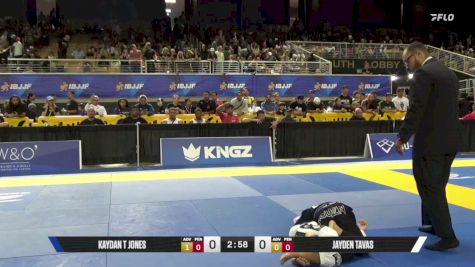 Jayden Tavas vs Kaydan T Jones 2026 Pan Kids Jiu-Jitsu IBJJF Championship
