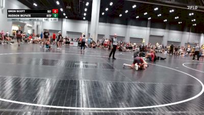 109 lbs Round 6 (8 Team) - Hudson Mcfate, MF Dynasty vs Dron Scott, Indiana Outlaws