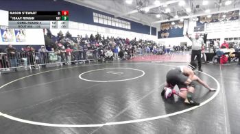 138 lbs Cons. Round 4 - Isaac Roman, Mayfair vs Mason Stewart, Orange Lutheran