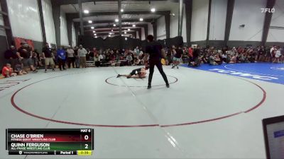 135 lbs Semifinal - Chase O`Brien, Fitness Quest Wrestling Club vs Quinn Ferguson, All-Phase Wrestling Club