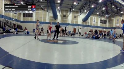 14U Boys GR - 96-100 Champ. Round 3 - Max Murdock, Warhawk Wrestling Club vs Deacon Gibbs, Contenders Wrestling Academy