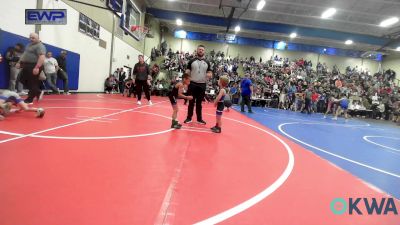 37 lbs Consolation - Ryder Scott, Verdigris Youth Wrestling vs Cavon Rogers, Berryhill Wrestling Club