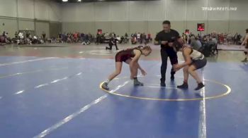 123 lbs Quarterfinal - Annabell Chase, Hurricane Wrestling Academy vs Madison Davison, Topeka Blue Thunder