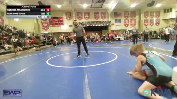 85 lbs Round Of 32 - Ezekiel Mashburn, Collinsville Cardinal Youth Wrestling vs Maximus Gray, Division Bell