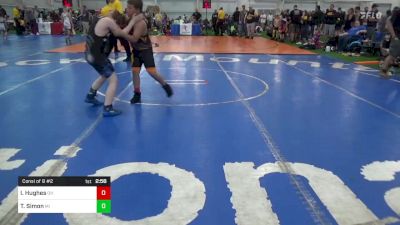 M-115 lbs Consi Of 8 #2 - Isaiah Hughes, OH vs Treyton Simon, MI