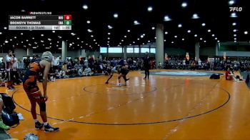 108 lbs Round 1 (8 Team) - Bronsyn Thomas, Eagle Wrestling Academy vs Jacob Barrett, MF Dynasty