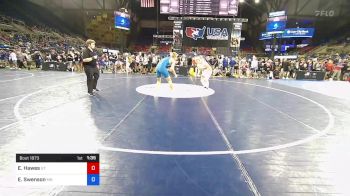 170 lbs Rnd Of 32 - Elijah Hawes, Utah vs Ethan Swenson, Minnesota