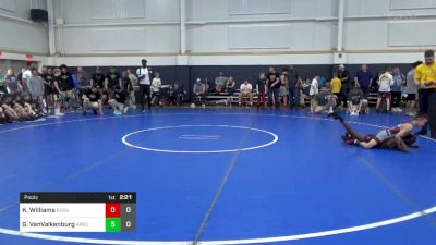 75 lbs Pools - Khiry Williams, Rogue W.C. (OH) vs Grayson VanValkenburg, Ares W.C. (MI)