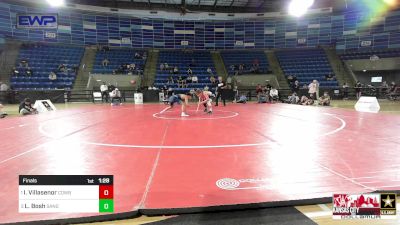 120 lbs Final - Ignacio Villasenor, Cowboy Wrestling Club vs Lander Bosh, Sanderson Wrestling Academy