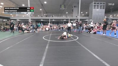 84 lbs Round 4 (6 Team) - Devin Eggleston, Revival Riddlers vs Bern Santucci, Outlaws K-6
