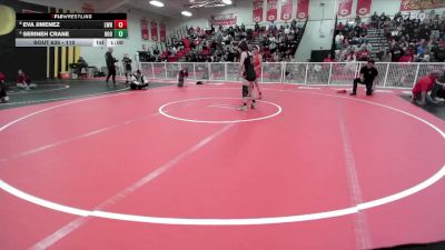 110 lbs Cons. Semi - Eva Jimenez, Lawndale vs Serineh Crane, Hoover/Glendale