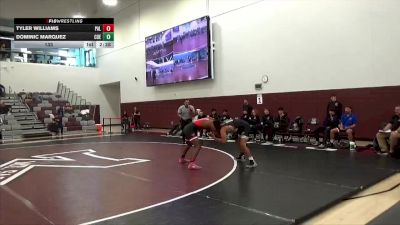 133 lbs Cons. Semis (16 Team) - Tyler Williams, Palomar vs Dominic Marquez, Cuesta