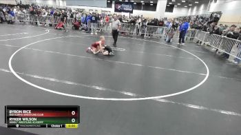 63 lbs Cons. Round 3 - Ryker Wilson, Sebolt Wrestling Academy vs Byron Rice, Bad Karma Wrestling Club