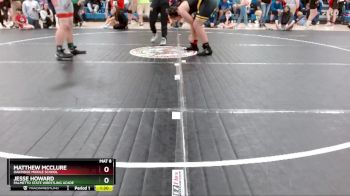 200 lbs Round 1 - Matthew McClure, Oakridge Middle School vs Jesse Howard, Palmetto State Wrestling Acade