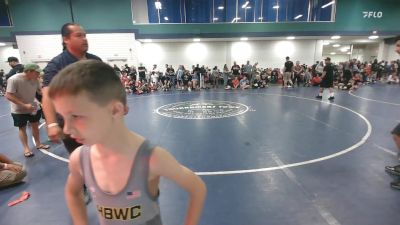 60 lbs Quarterfinal - Jaxson Streeter, MI vs Hudson Stover, MD