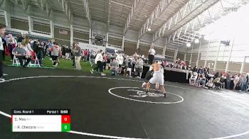 285 lbs Cons. Round 1 - Roger Checora, Duchesne vs Caleb Mau, Riverton