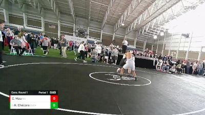 285 lbs Cons. Round 1 - Roger Checora, Duchesne vs Caleb Mau, Riverton