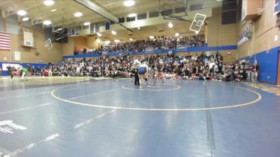 135lbs Champ. Round 1 - Josephine Sully, R. A. Long (Girls) vs Kayleen Rouska, Aberdeen (Girls)