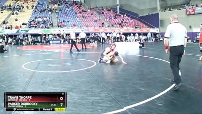 149 lbs Quarters & 1st Wb (16 Team) - Parker Dobrocky, Southeastern vs Travis Thorpe, Southern Oregon