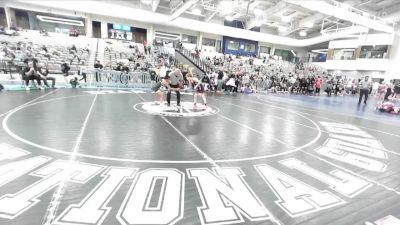 83 lbs Round 1 (4 Team) - Kendric Trout, Western Nebraska vs LOGAN CRAWFORD, Santas Misfits