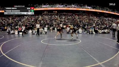 1A 138 lbs Quarterfinal - Shane Mangroo, Rosewood High School vs Kreed Smith, Rosman