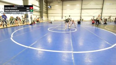96 lbs Round 5 (3pm Friday) - Crew Musselman, PA USA vs Colten Everett, Michigan S.W.A.T.