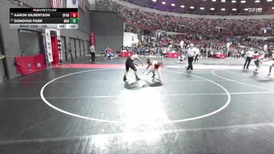 150 lbs Cons. Round 2 - Donovan Parr, Marshfield vs Aaron Gilbertson, Oconto Falls/Abrams Youth Wrestling