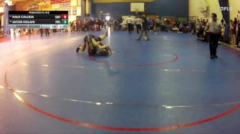 157 lbs Champ. Round 1 - Kale Calleja, Santiago (Corona) vs Jacob Kolahi, Portola