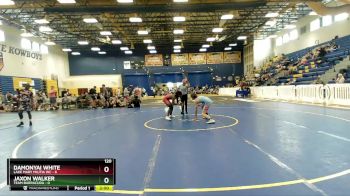 120 lbs Round 2 (8 Team) - Jaxon Walker, Team Barracuda vs Damonyai White, Lake Mary Militia WC