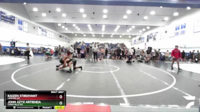 138 lbs Cons. Round 3 - Kaizen Stirdivant, Lancers WC vs John Azyx Artienda, Chino Hills WC